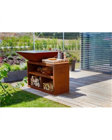 Vulcanus Grill Pro910 Masterchef con Multigrid, Coperchio, Spatola e Piastra GastroPro