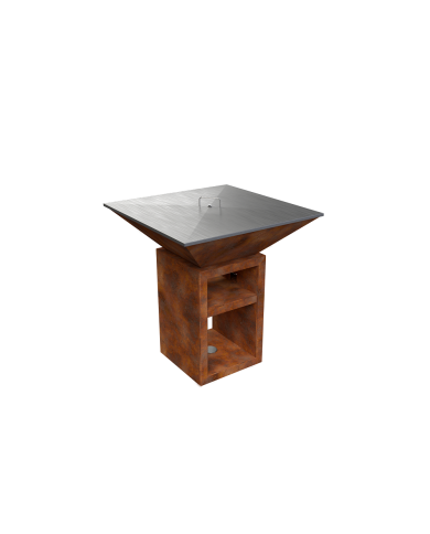 Vulcanus Grill Pro910 Chef con Multigrid, Coperchio, Spatola e Piastra GastroPro