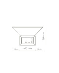 Vulcanus Grill Pro910 Camp con Multigrid, Coperchio, Spatola e Piastra GastroPro