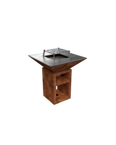 Vulcanus Grill Pro730 Chef con Multigrid, Coperchio, Spatola e Piastra GastroPro
