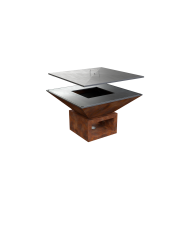 Vulcanus Grill Pro730 Camp con Multigrid, Coperchio, Spatola e Piastra GastroPro