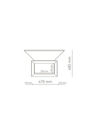 Vulcanus Grill Pro730 Camp con Multigrid, Coperchio, Spatola e Piastra GastroPro