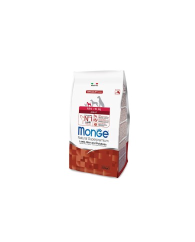 Crocchette per cani Monge adult salmone e riso 12 kg