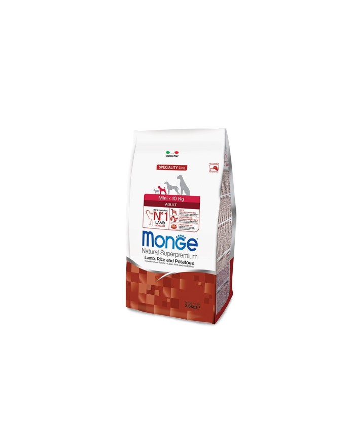 Crocchette per cani Monge adult salmone e riso 12 kg