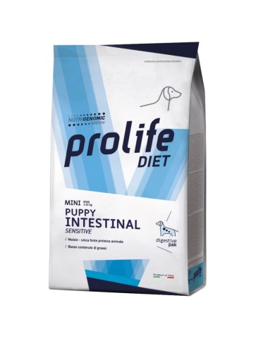 Crocchette per Cani  Prolife Diet Intestinal Sensitive Puppy Mini 500gr
