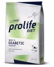 Crocchette per cani Prolife dog veterinary diabetic mini 1,5 Kg