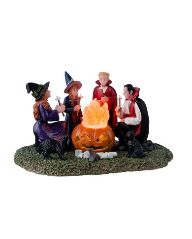 Lemax Halloween Monster Marshmallow Roast
