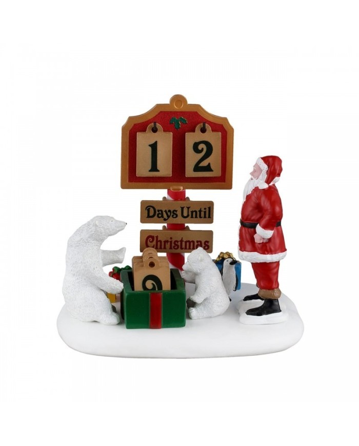 Lemax North Pole Countdown Villaggio di natale