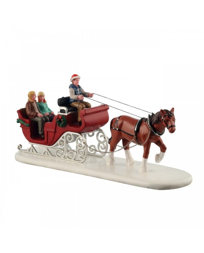 Lemax Holiday Sleigh Ride Villaggio di natale