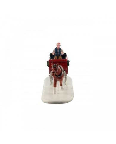 Lemax Holiday Sleigh Ride Villaggio di natale