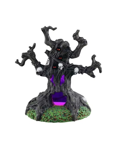Lemax Halloween Chained Spooky Tree