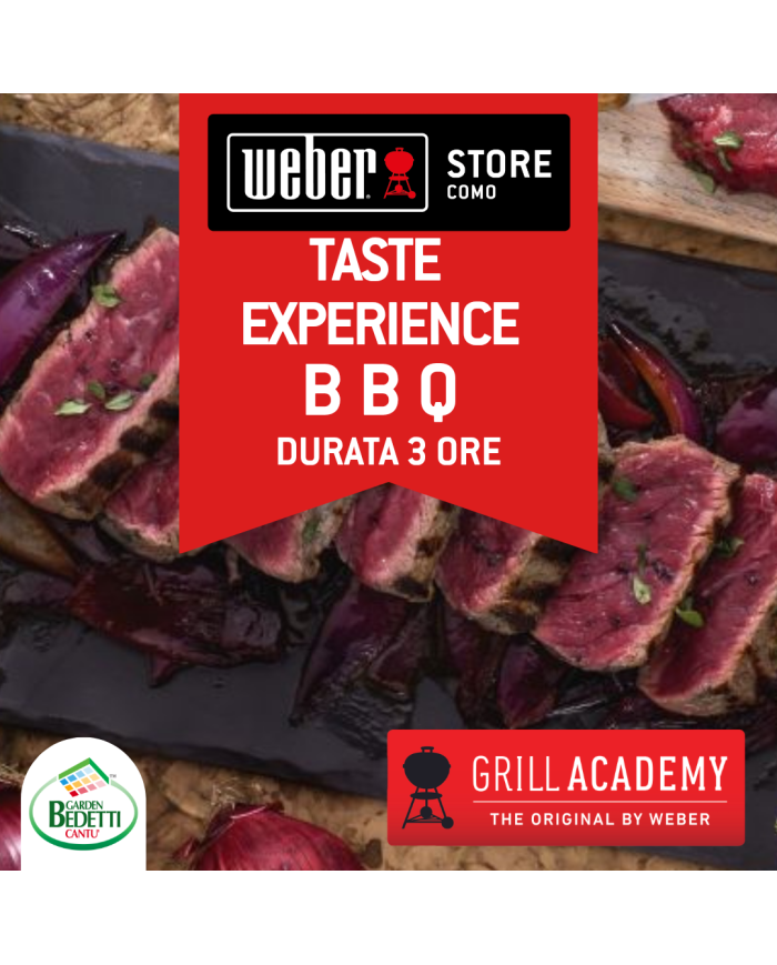 14 Novembre 2026 ore 9,30 - TASTE EXPERIENCE BBQ - corso di barbecue