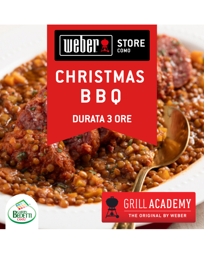 12 Dicembre 2026 ore 14,30 - CHRISTMAS BBQ - corso di barbecue