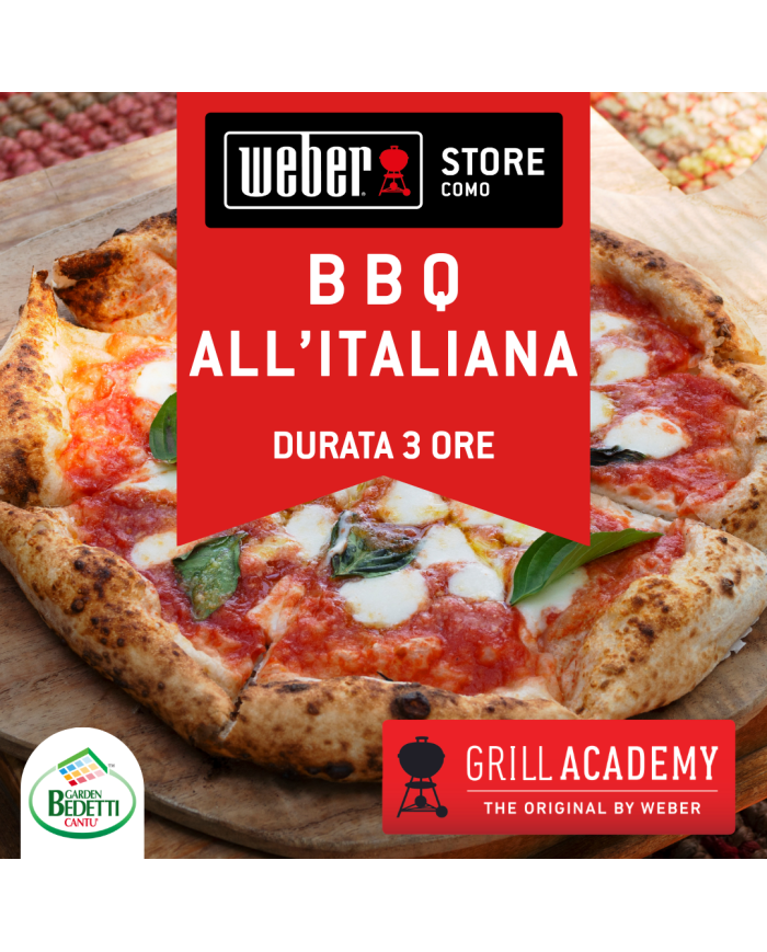 26 Settembre 2026 ore 14,30 - BBQ ALL'ITALIANA - corso di barbecue