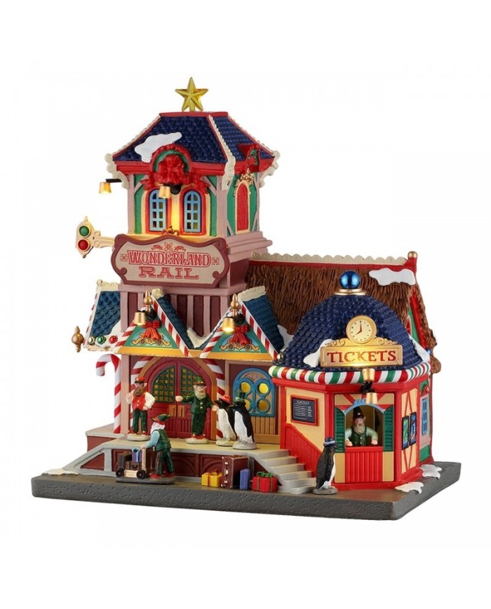 Lemax Wonderland Rail Villaggio di natale
