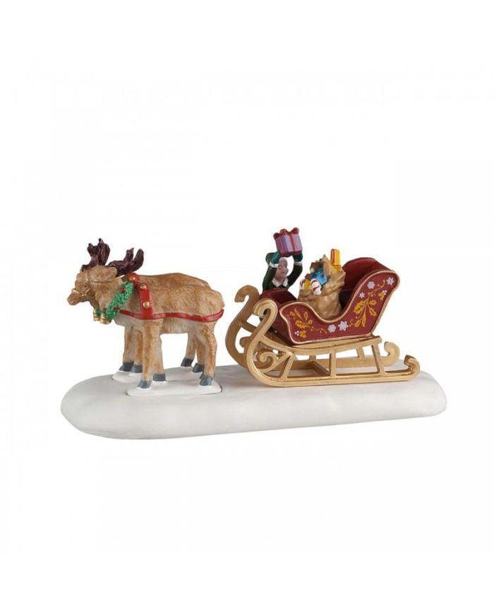 Lemax Sled Of Toys Villaggio di natale