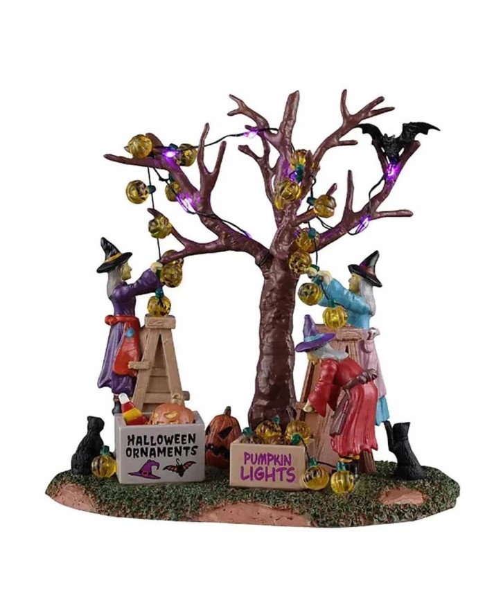 Lemax Halloween Decorating The Spooky Tree