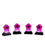 Lemax Halloween Pathway Lights Set Of 4