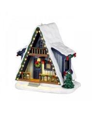 Lemax A-Frame Rental Home Villaggio di natale