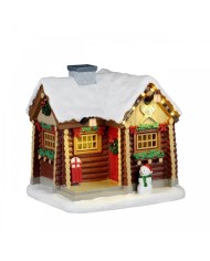 Lemax Snowshoe Cabin Villaggio di natale