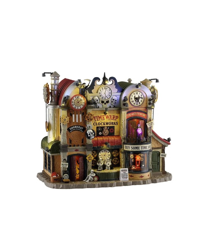 Lemax Halloween Timewarp Clockworks