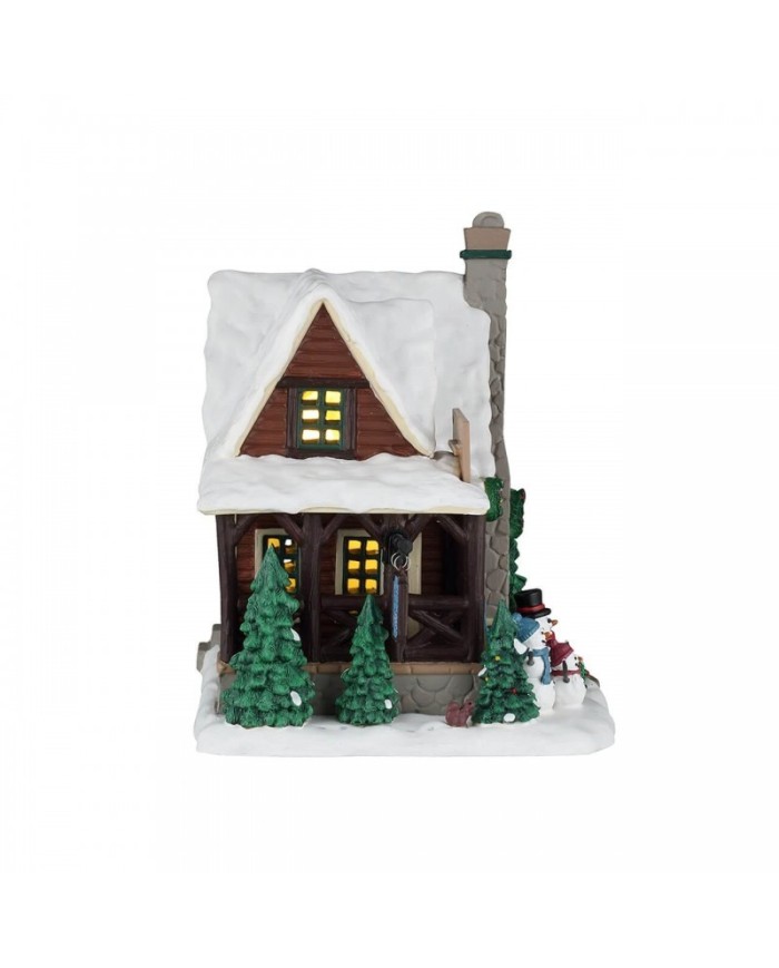 Lemax Cozy Forest Cabin Villaggio di natale