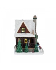 Lemax Cozy Forest Cabin Villaggio di natale