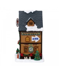 Lemax Wally'S Winter Skate Shop Villaggio di natale