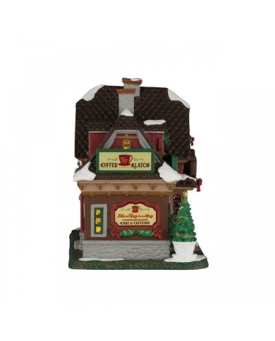 Lemax Coffee Klatch Villaggio di natale