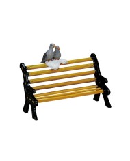 Lemax Metal Bench villaggio di Natale