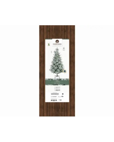 Albero di natale Slim Fir Snowy 240 cm keamingk