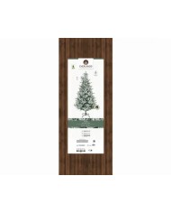 Albero di natale Slim Fir Snowy 240 cm keamingk
