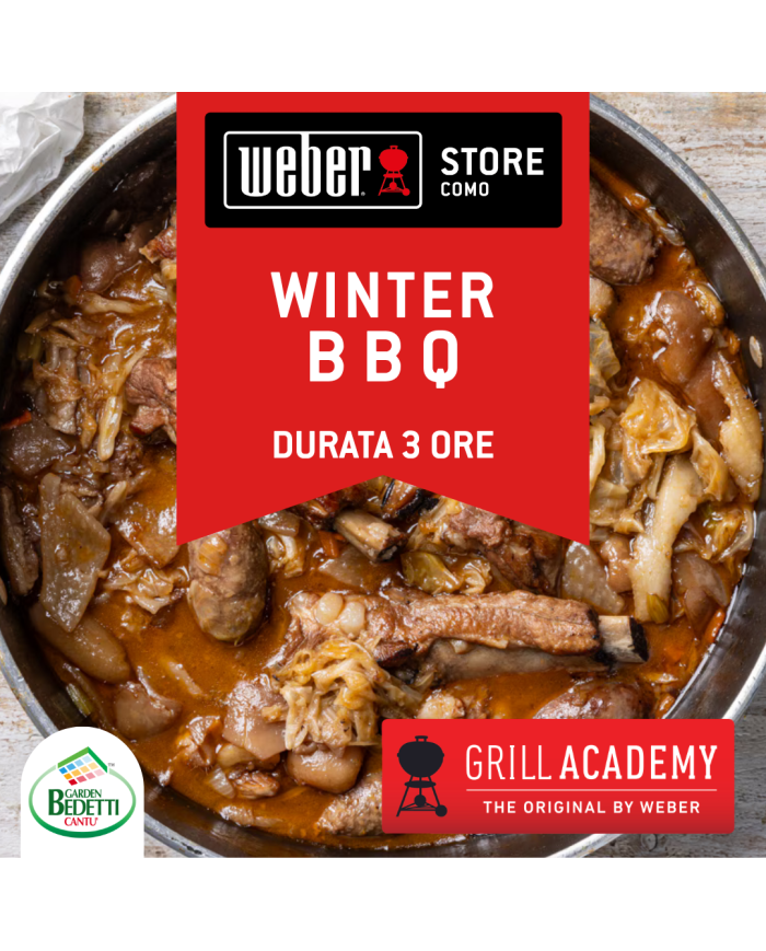 12 Dicembre 2026 ore 9,30 - WINTER BBQ - corso di barbecue