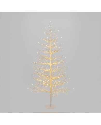 Albero MicroLED Conico Tiglio Bianco Lotti