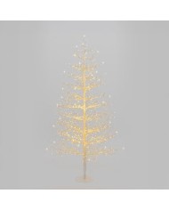 Albero MicroLED Conico Tiglio Bianco h150 cm Lotti