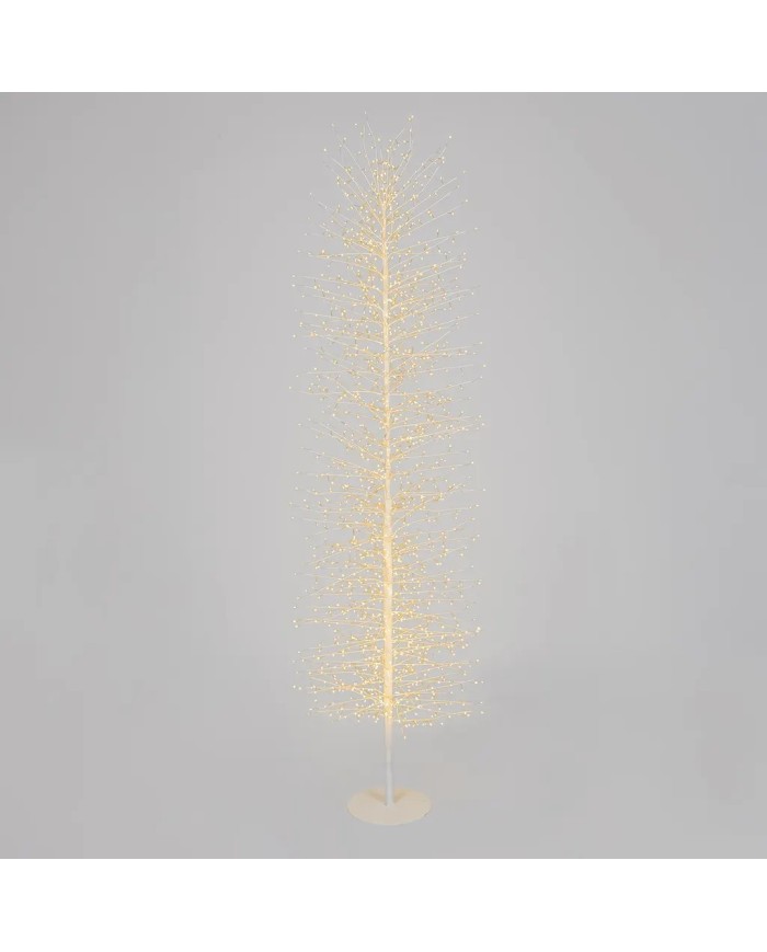 Albero MicroLED Conico Tiglio Bianco Lotti