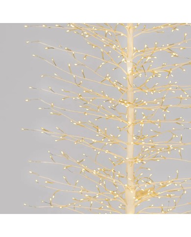 Albero MicroLED Conico Tiglio Bianco Lotti