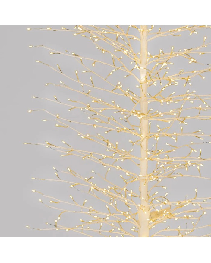 Albero MicroLED Conico Tiglio Bianco Lotti