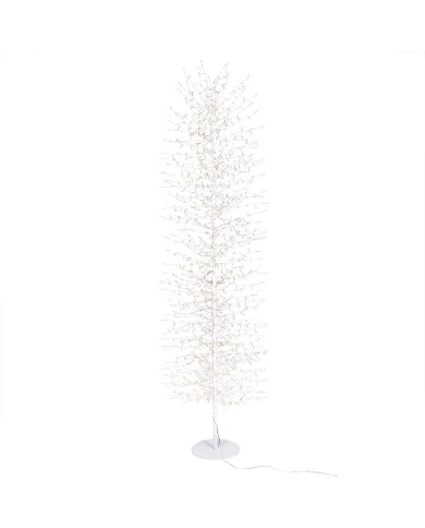 Albero MicroLED Conico Tiglio Bianco Lotti