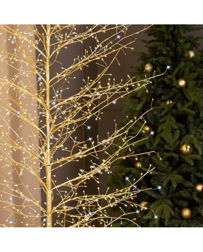 Albero MicroLED Tiglio Champagne Lotti