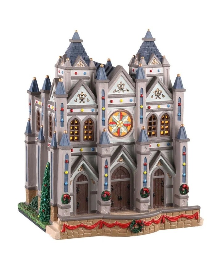 Lemax Christmas at the Cathedral villaggio di Natale