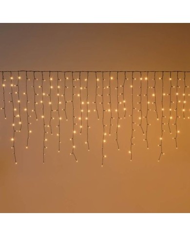 Catena Luminosa Ice Light 432 LED Cavi Gomma 4m+350xH85cm Lotti