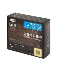 Catena Luminosa Ice Light SK 360, 4 m Bianco Caldo Lotti
