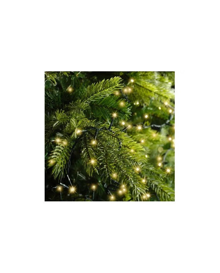 Luci di Natale Kaemingk 1500 LED Bianco classico compact twinkle 34 m