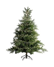 Luci di Natale 2000 LED 45 m Bianco Caldo Cavo Trasparente compact lights 8 function twinkle effect Kaemingk