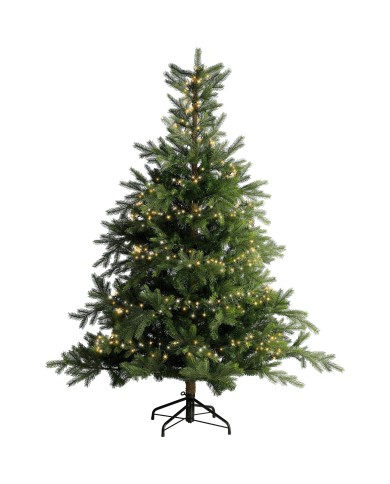 Luci di Natale 2000 LED 45 m Bianco Caldo e Classico compact lights 8 function twinkle effect Kaemingk