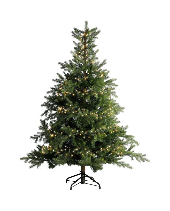 Luci di Natale 2000 LED 45 m Bianco Caldo e Classico compact lights 8 function twinkle effect Kaemingk