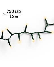 Luci di Natale 750 LED Soft Gold compact lights 8 function twinkle effect Kaemingk