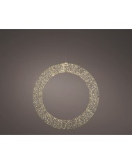 Ghirlanda Luminosa Diam. 116 cm MicroLED Bianco Caldo