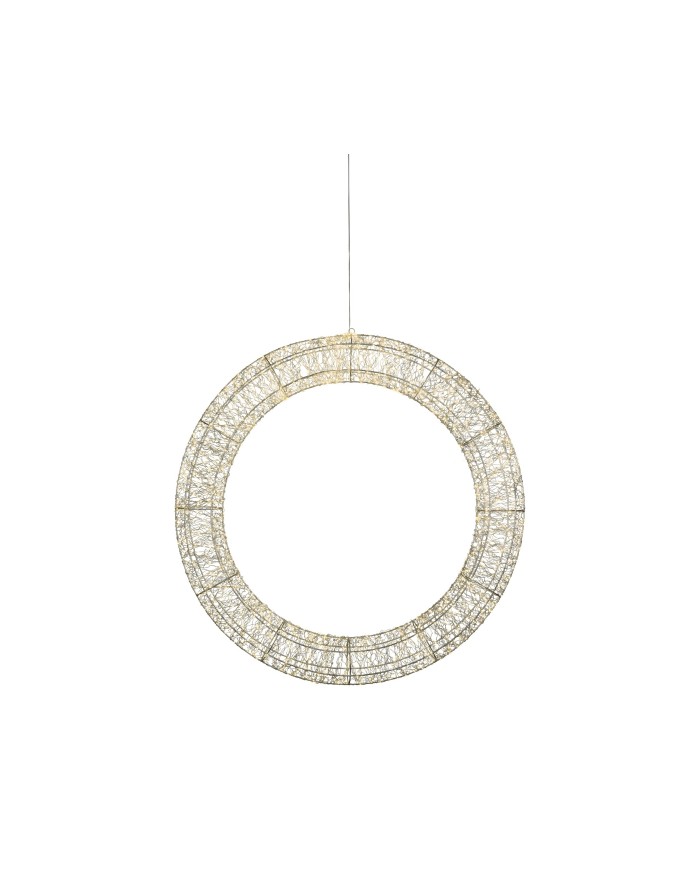 Ghirlanda Luminosa Diam. 116 cm MicroLED Bianco Caldo
